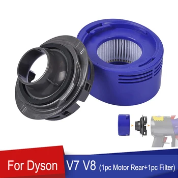 Za bežični usisivač Dyson V7 V8 Animal i Absolute Rezervni pribor stražnji poklopac motora Komplet filtera za stražnji amortizer
