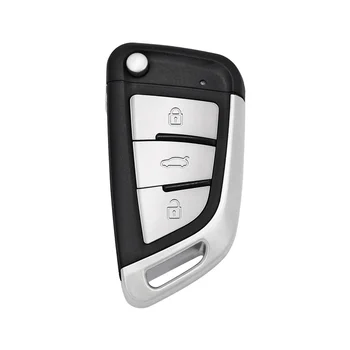 Za KEYDIY NB29 Automobilski ključ s daljinskim upravljanjem Metalni 3 Gumb za stil KD900/X2-MINI/-MAX