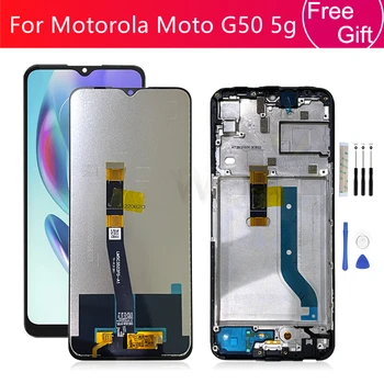Za Motorola Moto G50 5g LCD zaslon osjetljiv na dodir Digitalizator Sklop Za Moto G50 5g Ekran XT2149-1 Rezervni Dijelovi