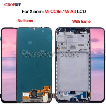 Za Xiaomi Mi CC9e LCD zaslon za Xiaomi Mi A3 LCD zaslon osjetljiv na dodir i digitalni pretvarač sklop 6,01 