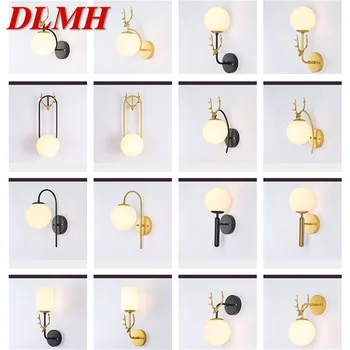 Zidne svjetiljke DLMH Moderni led svjetiljka Kreativni unutarnji svjetiljke dekorativne za dom Spavaće sobe
