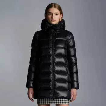 Zima 2022, Ženska jakna od umjetne kože, s premazom, Donje Super Topli zimski kaput, Пуховик, Odjeća y2k, Novi High-end Grudnjak Parker traf XL