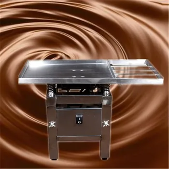Čokoladna вибростол stroj za podizanje вибростол od nehrđajućeg čelika 110 220 električni stroj za mućenje čokolade