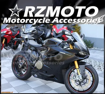 Инжекционный Novi Komplet moto обтекателей ABS, Pogodan za Ducati 899 1199 Panigale s 2012 2013 2014 12 13 14 Tijelo, crna Mat
