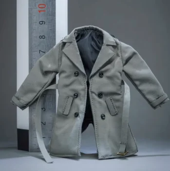 【Samo kaput】 1/12 солдатское sivi kratki vjetrobransko kaput za 6-inčni figurice