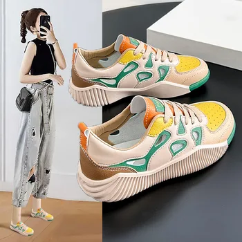 Moderna ženska obuća s rupama, ljetna novost 2023, student nadvoji cipele, moderan svakodnevni prozračna cipele za odvod