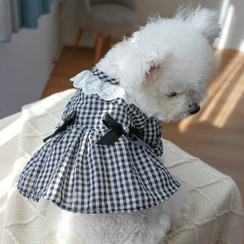 Pokrivač suknja s biserima Odjeća za kućne ljubimce Pidžama za pse Odjeća za pse Haljina za malu котенков Funky slatka ljetna odjeća za štence Yorkshire